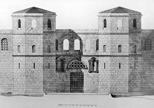 Reconstruction of the Porta Occidentalis