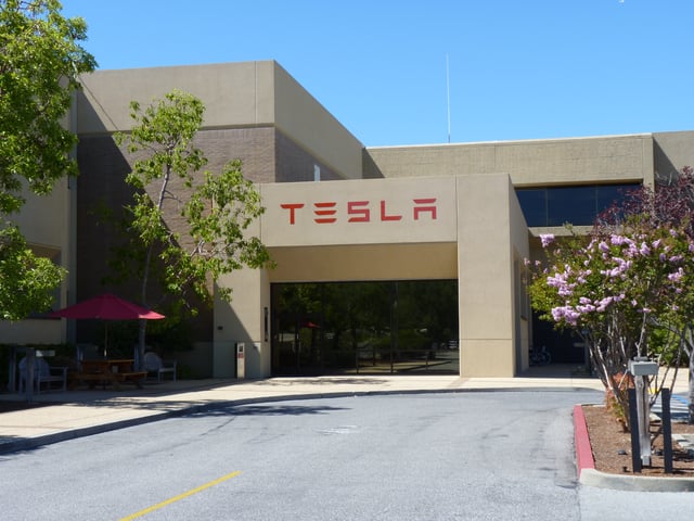 Tesla in Palo Alto