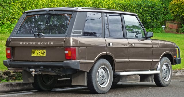 Land Rover Range Rover 5-door wagon (Australia)