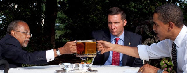 "Beer Summit" at the White House, July 30, 2009