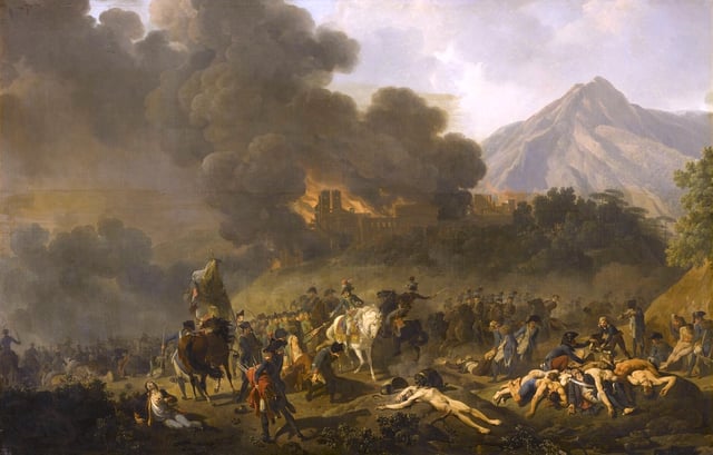 Bonaparte during the Italian campaign in 1797