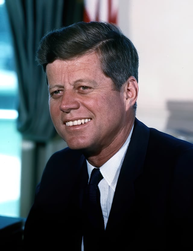 John F. Kennedy, 35th President of the United States (1961–1963)