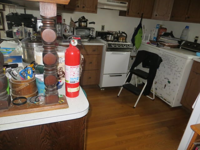 Kitchen fire extinguisher