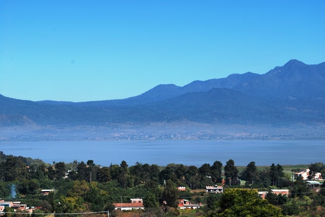 View of Lake Patzcuaro from Tzintzuntzan