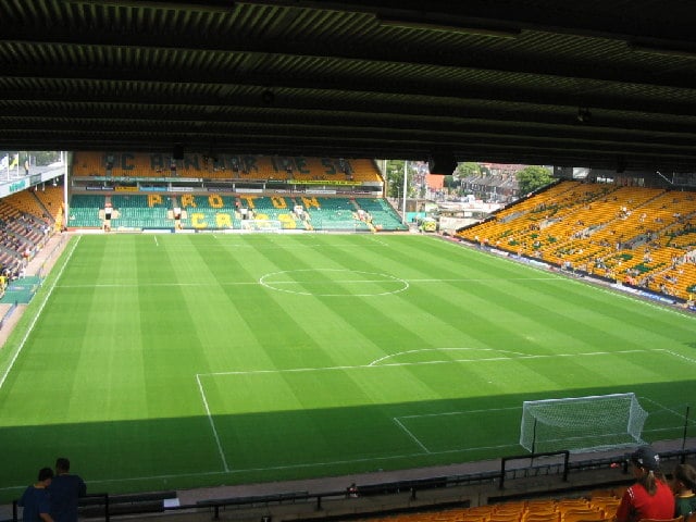 Carrow Road – the home of Norwich City FC