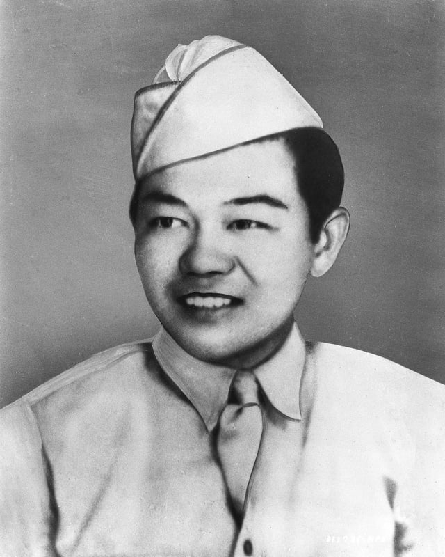 Sadao Munemori was posthumously awarded the Medal of Honor after he sacrificed his life to save those of his fellow soldiers. He was the only Japanese American to be awarded the Medal of Honor during or immediately after World War II.