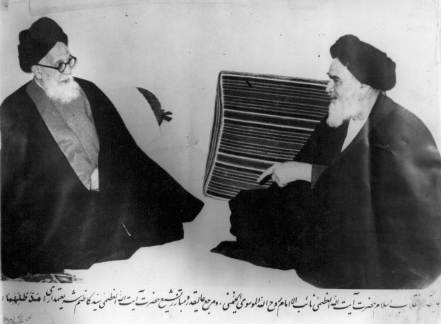 Kazem Shariatmadari and Khomeini