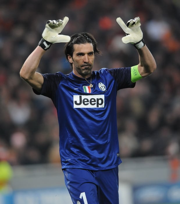 Star goalkeeeper Gianluigi Buffon was among a group of players who remained with the club following their demotion to Serie B in 2006.