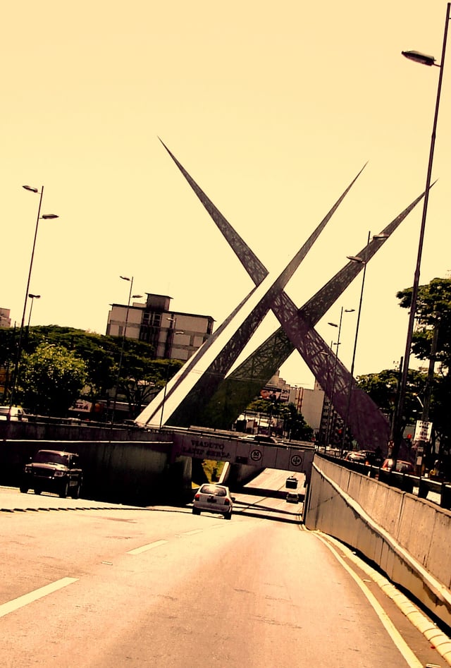 Viaduct in the Latif Sebba Square