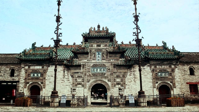 Flower Theatre, a Qing period guildhall.
