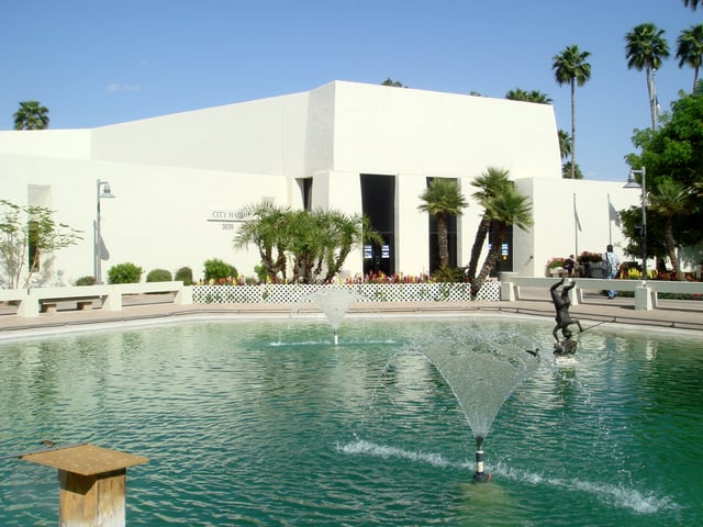 Scottsdale City Hall, designed by architect Bennie Gonzales