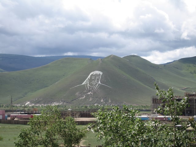Portrait on a hillside in Ulaanbaatar, 2006