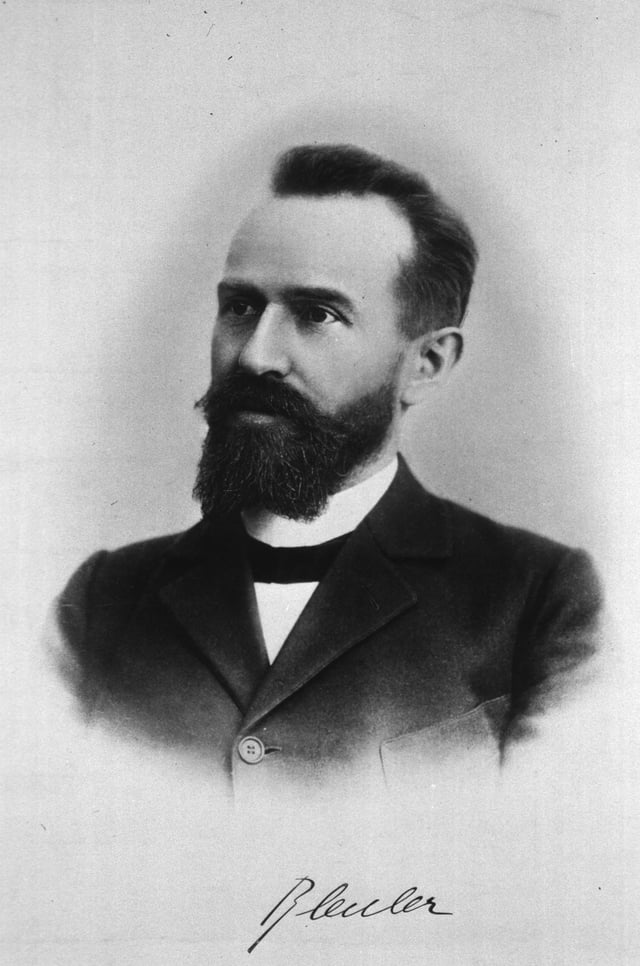 The term "schizophrenia" was coined by Eugen Bleuler.