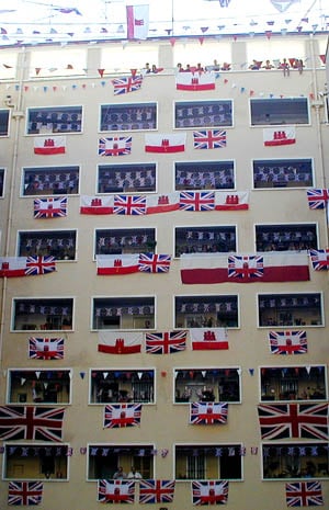 Tercentenary celebrations in Gibraltar.