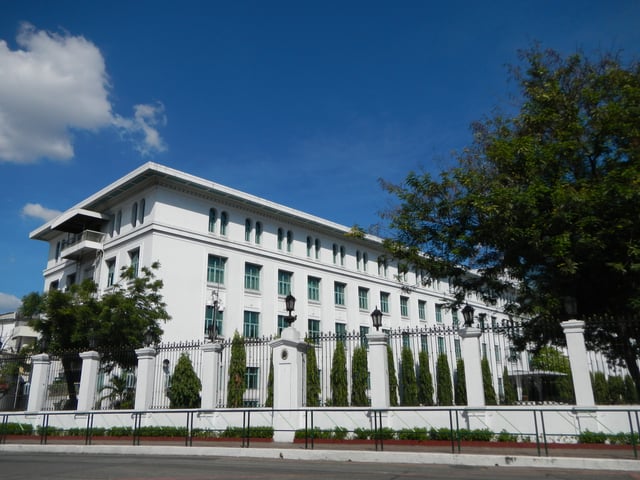 The Mabini Hall houses the offices of the Executive Secretary and presidential assistants and advisers