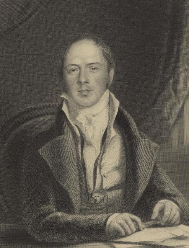 Engraving of Lewis in later life, by William Holl