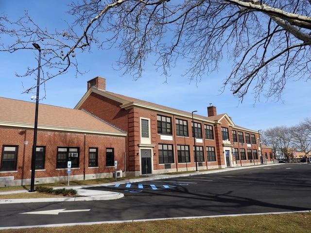 Upper academy building