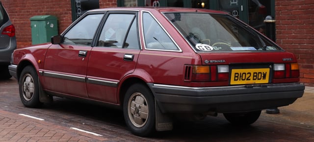 Nissan Stanza 1.8 SGL Liftback (United Kingdom)