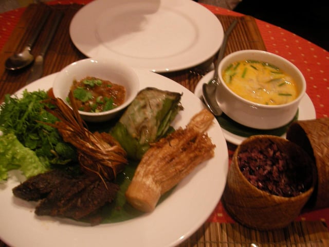 An example of Lao cuisine