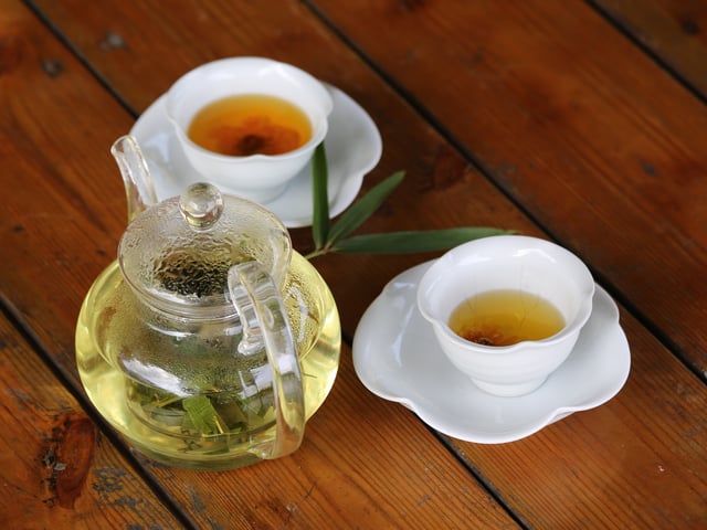 Korean bamboo tea