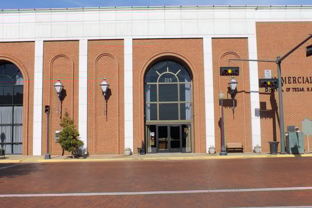 Commercial Bank of Texas at 4929 North Street in downtown Nacogdoches