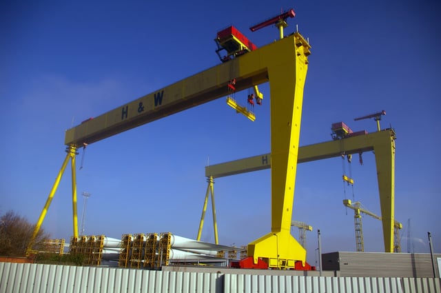 Samson and Goliath, Harland & Wolff's gantry cranes.