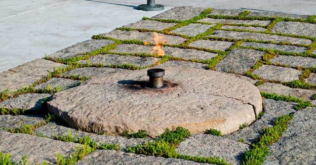 John F. Kennedy Eternal Flame memorial