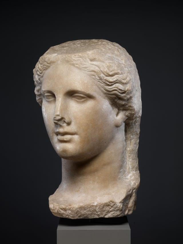 Marble Head of a Ptolemaic Queen