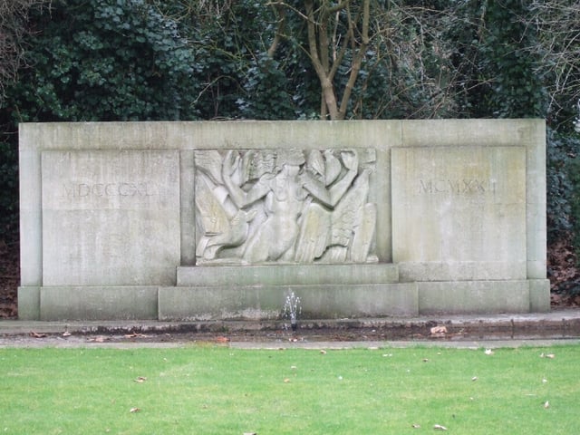 Jacob Epstein's Rima sculpture in Hyde Park