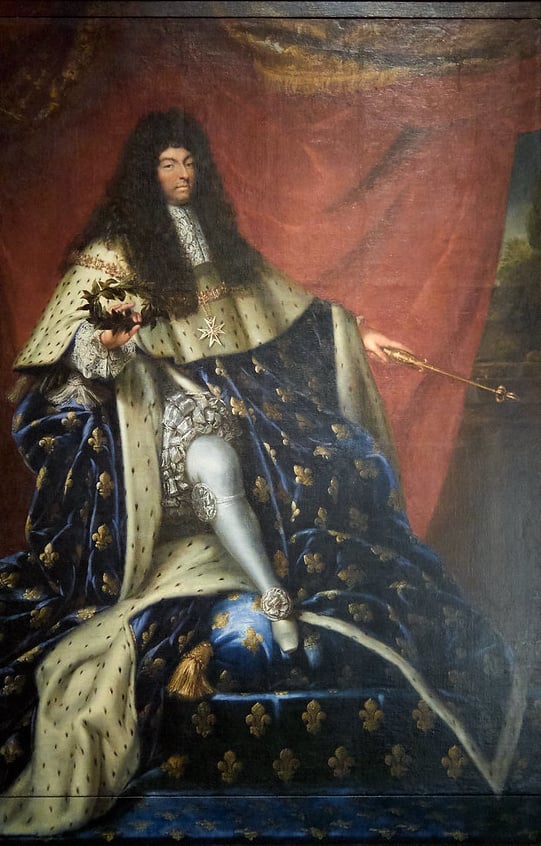 Louis XIV in 1685, the year he revoked the Edict of Nantes