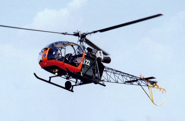 A SAAF Alouette II