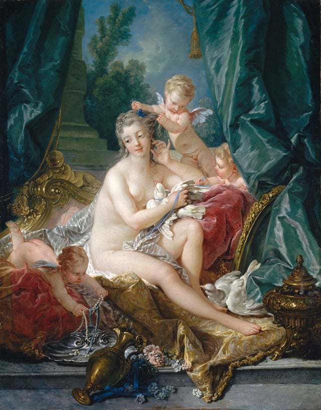 The Toilet of Venus by François Boucher (1755)