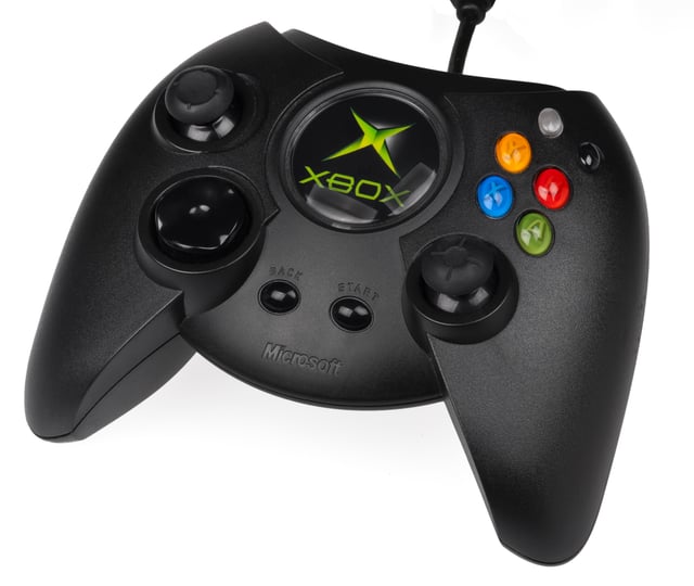 Original Xbox controller, first showcased in 2000