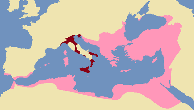 The Exarchate of Italy under Maurice
