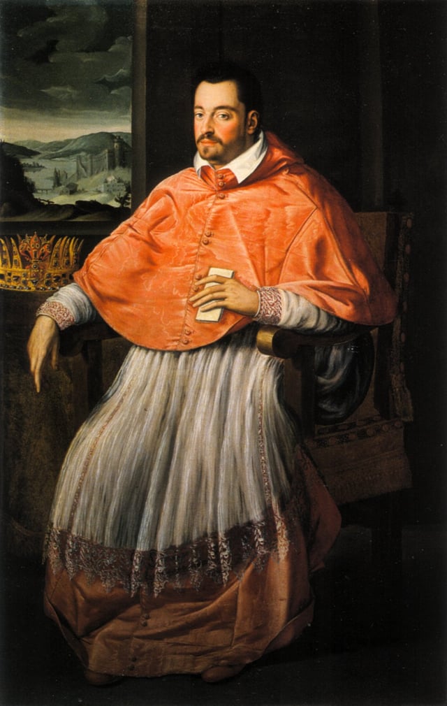 Ferdinando I de' Medici as Cardinal (1562 to 1589).