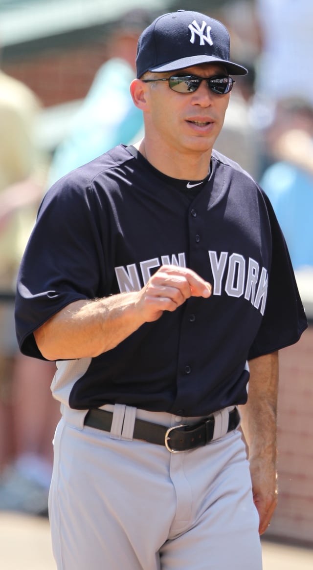 Joe Girardi was a Yankees catcher before he became manager in 2008.