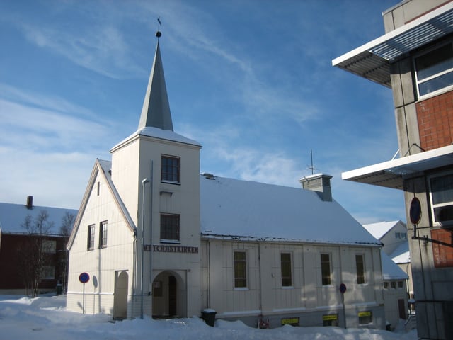 Hammerfest Methodist Church in Norway was the world's most northerly Methodist congregation when established in 1890.