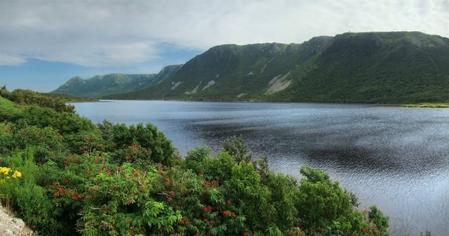The Long Range Mountains on Newfoundland's west coast is the northernmost extension of the Appalachian Mountains.