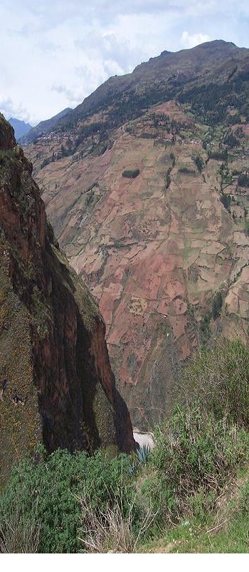 Marañon River as seen from Quchapata in Peru