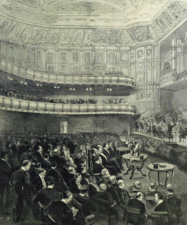 Royal concert in 1893