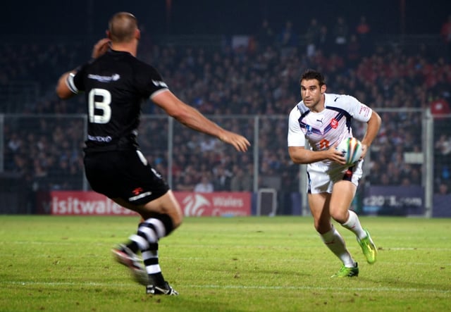 France vs New Zealand in the 2013 Rugby League World Cup  at Parc des Sports (Avignon).