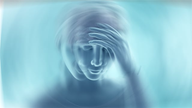 Drawing representing vertigo.