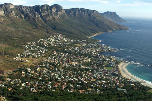 Camps Bay viewed from Lion's Head