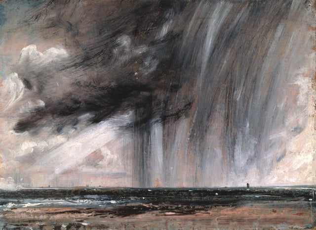 Seascape Study with Rain Cloud (*c.*1824). Royal Academy of Arts, London