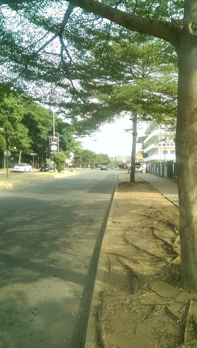 A view of Gimbiya Street in Area 11 of Garki