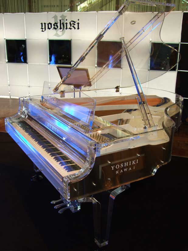 Kawai acrylic grand piano