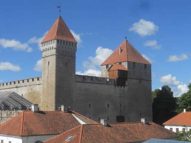 Kuressaare Castle in Saaremaa dates back to the 1380s.