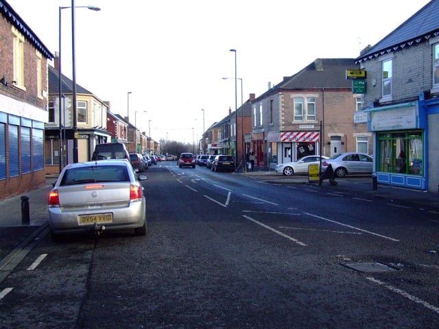 Stanhope Street in Arthur's Hill area is home to the North East's largest Asian community.