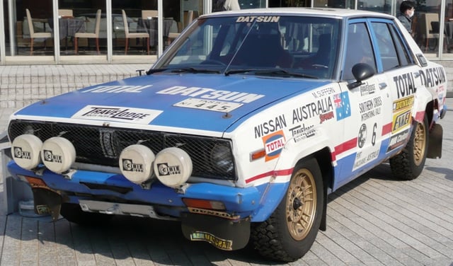 Nissan Violet "Southern Cross" rally car (A10)