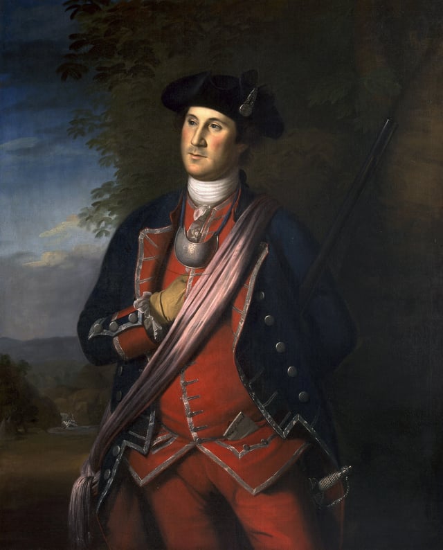 Washington at the age of 40, 1772